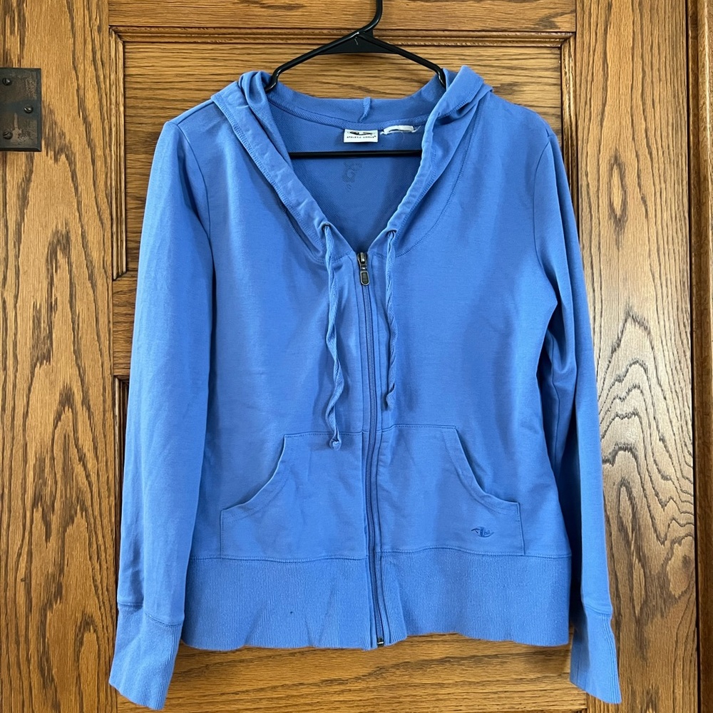 Blue Athletic Works zip up jacket